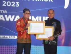 Puncak Peringatan Hari Aksara Internasional 2023 Jombang Menerima 2 Penghargaan Dari Gubernur Jatim