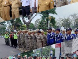 Pj Bupati Jombang Sugiat Didampingi Ketua Pengadilan Negeri Bambang Tertibkan Ruko Simpang Tiga