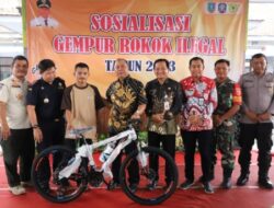 Pemkab Jombang Sosialisasikan Gempur Rokok Ilegal Di Kecamatan Peterongan