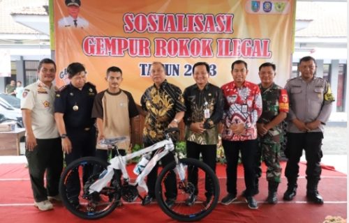 Pemkab Jombang Sosialisasikan Gempur Rokok Ilegal Di Kecamatan Peterongan