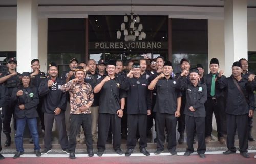 Kapolres Jombang Apresiasi Satgas Perguruan Silat dalam Pengamanan Malam Tahun Baru 2024