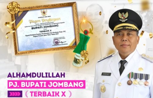 Jombang Mendapatkan Penghargaan Sebagai Pembina Keselamatan Dan Kesehatan Kerja Nasional 2024