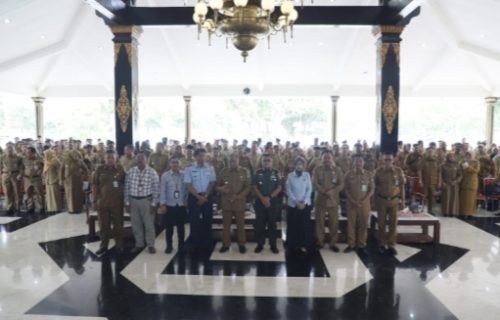 PJ Bupati Jombang Sugiat Melaunching DD, ADD, Dan PDRD Tahun 2024