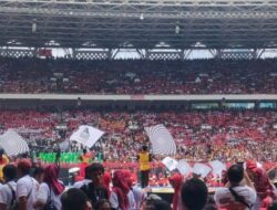 Ganjar-Mahfud Kampanye Akbar di Stadion Utama GBK, Jakarta Merah Total !!