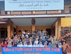 Unipdu Jombang Serukan Pemilu Damai dan Tolak Politik Praktis