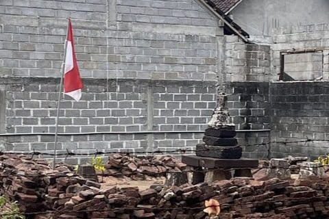 Candi Bacem Di Jaman Majapahit Bangunan Megah, Kini Hanya Tersisa Tumpukan Batubata