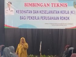 Bimbingan Teknis Kesehatan Dan Keselamatan Kerja Bagi Pekerja Perusahaan Rokok