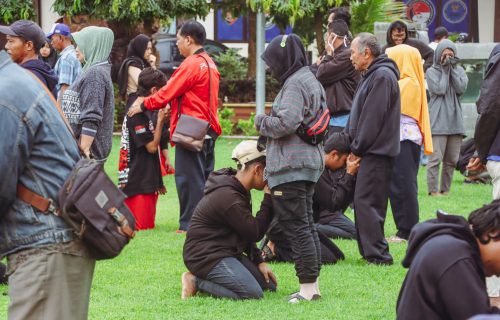 Polres Jombang Hadirkan Orang Tua Untuk Jemput Ratusan Pesilat yang Ditangkap