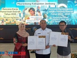 Musyawarah Perencanaan Pembangunan (Musrenbang) Kabupaten Jombang tahun 2025 – 2045 digelar di Pendopo Kabupaten