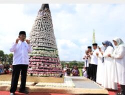 Sebanyak 17 Gunungan Apem Semarakkan Tradisi “Grebeg Apem” Jelang Ramadhan Di Jombang