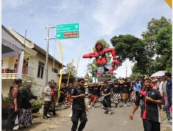 Sambut Hari Raya Nyepi, Pj Bupati Jombang Berangkatkan Tradisi Pawai Ogoh-Ogoh Di Wonosalam