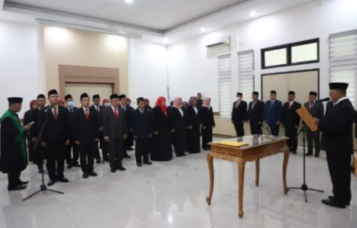 Nomenklatur Berubah, Kepala Bapenda Dilantik Pj Bupati Jombang