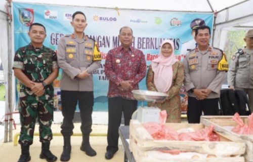 Kendalikan Inflasi, Pemkab Jombang Gelar Gerakan Pangan Murah Di Halaman Polres Jombang