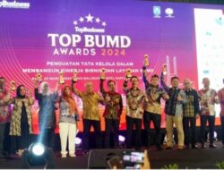Tiga BUMD Dan BLUD Pemkab Jombang Borong Penghargaan Di TOP BUMD Awards 2024