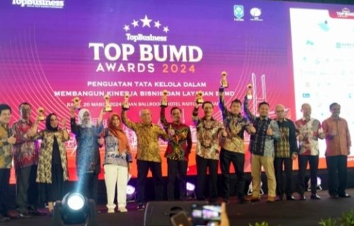 Tiga BUMD Dan BLUD Pemkab Jombang Borong Penghargaan Di TOP BUMD Awards 2024