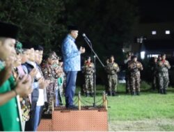 Apel Pembukaan Pos Pengamanan Mudik 2024 Di MWC NU Ploso Dipimpin Pj Bupati Jombang