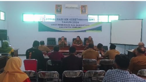 Disdikbud Jombang Mengadakan Sosialisasi Uji Kesetaraan Tahun 2024