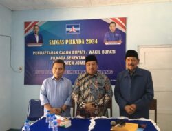 . Warsubi Hadir Di DPC Partai Demokrat Jombang Mengikuti Penjaringan Bacabup