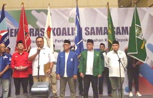 6 Parpol Di Depok Bentuk Koalisi SS, Genderang Perang Untuk Perubahan Depok Sudah Ditabuh