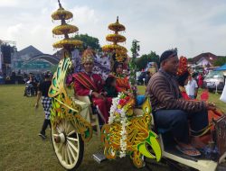 Menyambut Hari Kemerdekaan RIke-79 Desa TambakRejo Gelar Pawai Budaya