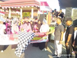 Desa Pucangsimo Mengadakan Jalan Sehat Dalam Rangka HUT Kemerdekaan ke 79