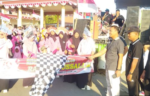 Desa Pucangsimo Mengadakan Jalan Sehat Dalam Rangka HUT Kemerdekaan ke 79