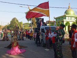 Meriahkan HUT kemerdekaan RI ke-79, Desa Bukur Gelar Jalan Sehat