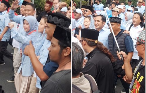 SS – Chandra Resmi Daftar Sebagai Paslon Pemilihan Walikota dan Wakil Walikota Depok