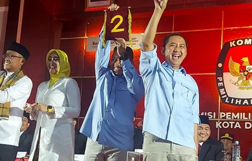 KPU Depok Gelar Pengundian Dan Penetapan Nomor Urut Paslon