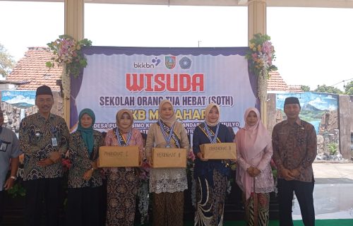 Wisuda Sekolah Orang Tua Hebat BKB Matahari Desa Pucangsimo
