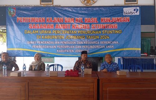 Pertemuan Kajian dan RTL Hasil Kunjungan Sasaran Audit Kasus Stunting Didesa Keras