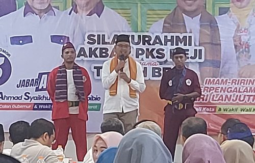 IBH kampanye dengan Gelar Silahturahmi Akbar Bersama Tokoh Masyarakat Kelurahan Beji