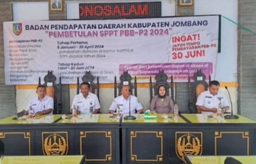 BAPENDA Kabupaten Jombang Sukses Gelar Sosialisasi PBB P2 Sepanjang Januari 2024