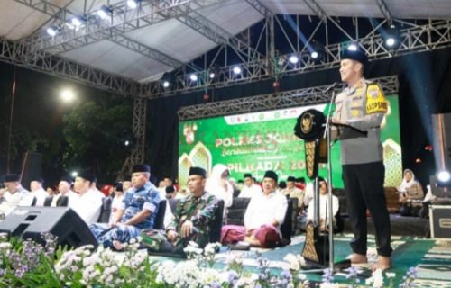 Gelar Sholawat Untuk Pilkada Damai Dalam Sosialisasi Gempur Rokok Ilegal