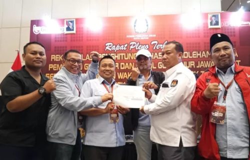 KPU Kota Depok Mengumumkan Pasangan Supian Suri-Chandra SAH Sebagai Pemenang