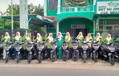 Fatayat NU Megaluh Mendapat Hibah 13 Motor Dari Pemerintah Provinsi Jatim