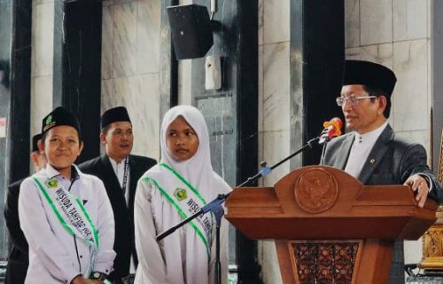 Kementrian Agama Melaksanakan Wisuda Tahfidz Juz 30 Sebanyak 2.032 Siswa Madrasah Ibtidaiyah