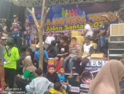 Desa Tinggar Memperingati Hari Jadi Ke-149 Dengan Mengadakan Jalan Santai