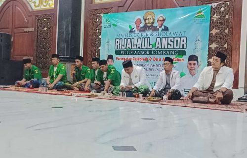 Majlis Dzikir dan Sholawat Rijalul Ansor Gelar Doa Awal Tahun dan Peringatan Isra Mi’raj