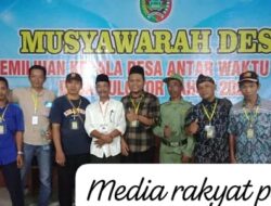 Musdes Pemilihan Kepala Desa Antar Waktu desa Pulo lor kecamatan Jombang
