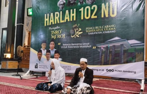 KH Taufiqurrahman Muhid Pimpin Istighosah Peringatan Harlah ke-102 NU di Jombang
