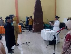 Kepala Desa Pulogedang Melantik Awwalu Reza Nur Aini S Sebagai Kepala Dusun Ponen