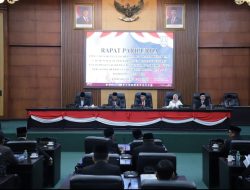 DPRD Jombang Gelar Rapat Paripurna Penetapan Paslon Bupati Dan Wakil Bupati Terpilih