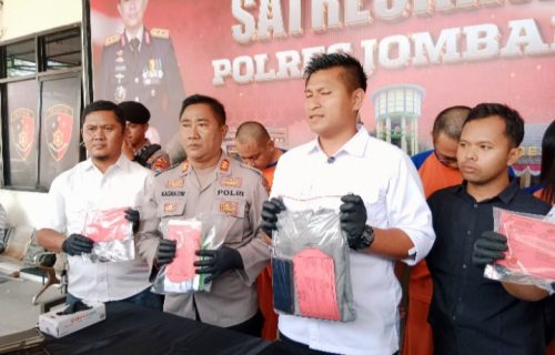 Polres Jombang Berhasil Ungkap Kasus Curanmor, 5 Tersangka Berhasil Diamankan