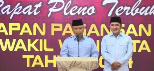 Rapat Pleno Terbuka, KPU Tetapkan Supian – Chandra Sebagai Walikota dan Wakil Walikota Depok
