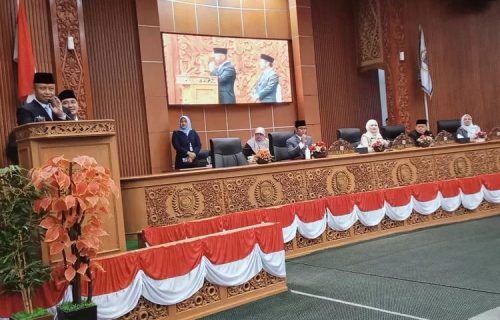 Pleno DPRD Resmi umumkan Supian Suri – Chandra Sebagai Walikota Dan Wakil Walikota Depok Terpilih