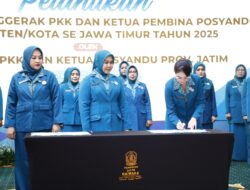 Yuliati Nugrahani Warsubi Resmi Dilantik Sebagai Ketua TP PKK Jombang
