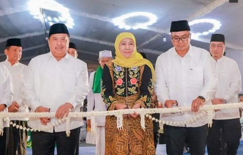 Gubernur dan bupati Jombang Resmikan Masjid Ba’i Al Karim Desa Sukorejo