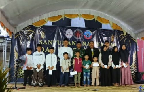 Kantor Hukum Jack and Associates Bersama SJN dan LSM CBN Gelar Bagi Takjil dan Santunan Anak Yatim