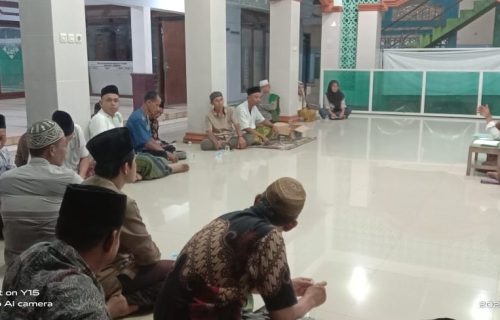 Pengurus Ranting NU Megaluh Gelar Musyawarah Koordinasi Zakat Fitrah 1446 H